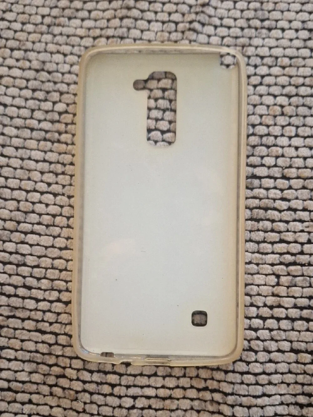 Source Unknown Black Phone Case with Purple Skull Artwork